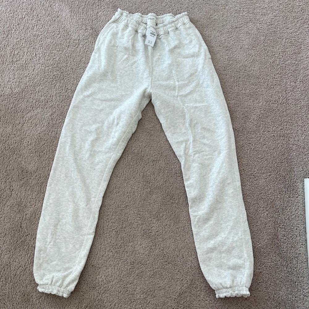 Abercrombie & Fitch Classic Sweatpants - Grey - Size L Long NWT